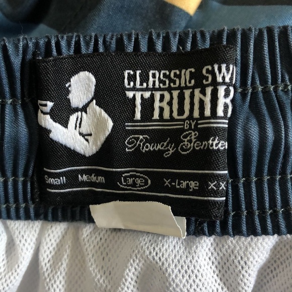 Classic Swim trunks  by Rowdy Gentlemen size L - Picture 5 of 8